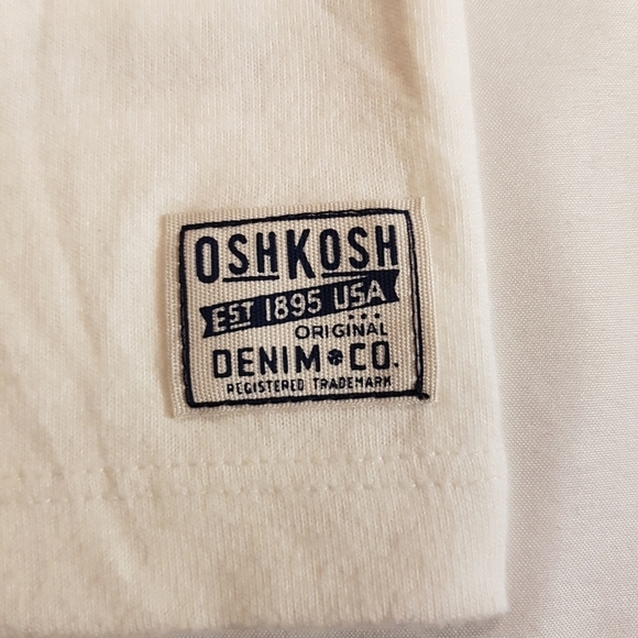 Oshkosh B'Gosh boys size 10/12 long sleeved shirt, New - Picture 4 of 7